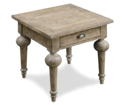 Windham Sandstone Buff End Table -Living Room Furniture 810519903 4