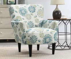 Middleton Cascade Teal Accent Chair 13 Middleton Cascade Teal Accent Chair -Living Room Furniture 810519948 8