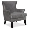 Bossa Dark Gray Accent Chair 2 Bossa Dark Gray Accent Chair -Living Room Furniture 810519951 2