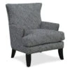 Bossa Gray Print Accent Chair 2 Bossa Gray Print Accent Chair -Living Room Furniture 810519952 2
