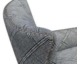 Bossa Gray Print Accent Chair 12 Bossa Gray Print Accent Chair -Living Room Furniture 810519952 3