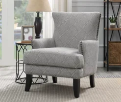 Bossa Beige Print Accent Chair 12 Bossa Beige Print Accent Chair -Living Room Furniture 810519954 7