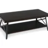 Pomona Espresso Brown Coffee Table -Living Room Furniture 810520050 1