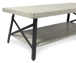 Pomona Light Gray Coffee Table -Living Room Furniture 810520052 2