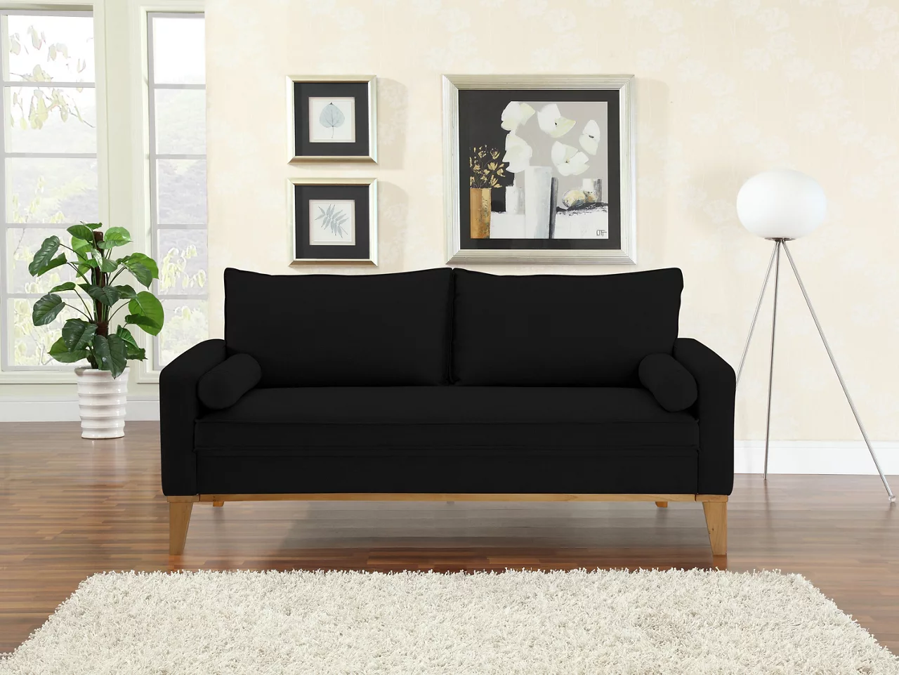 Torrence Black Sofa 12 Torrence Black Sofa - Image 10