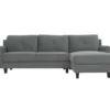 Hayward Gray Rolled Arm Sectional -Living Room Furniture 810524579 1