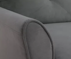 Hayward Gray Curved Arm Sectional -Living Room Furniture 810524580 6