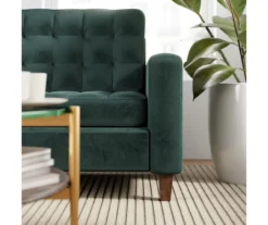 Brookside Tufted Velvet Sofa -Living Room Furniture 810527182 2