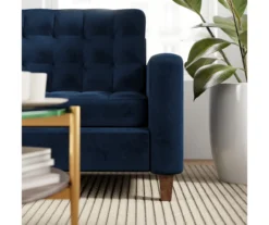 Brookside Tufted Velvet Sofa -Living Room Furniture 810527183 2