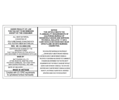 Avon Lake Tufted Ottoman Cocktail Table -Living Room Furniture 810530009 G0