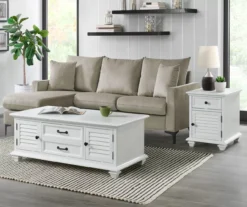 Charleston Shutter Door Lift Top Coffee Table -Living Room Furniture 810532737 810532738