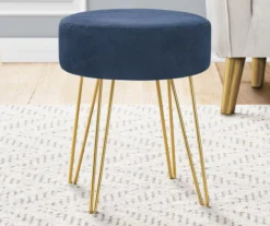 Hairpin Leg Upholstered Ottoman 30 Hairpin Leg Upholstered Ottoman -Living Room Furniture 810533415 1