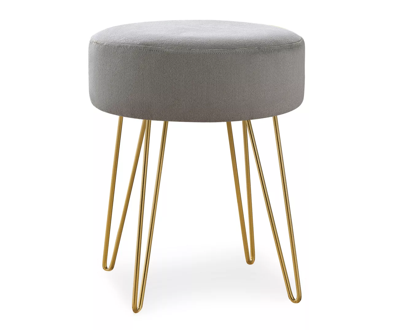 Hairpin Leg Upholstered Ottoman 5 Hairpin Leg Upholstered Ottoman - Image 3