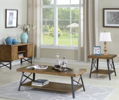 Pomona Pine Brown Coffee Table 17 Pomona Pine Brown Coffee Table -Living Room Furniture 810535747 10