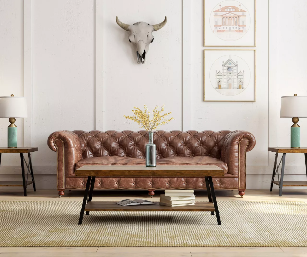 Pomona Pine Brown Coffee Table 6 Pomona Pine Brown Coffee Table - Image 4