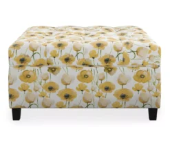 Golden Poppy Wood Leg Storage Ottoman 16 Golden Poppy Wood Leg Storage Ottoman -Living Room Furniture 810535757 4