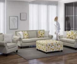 Golden Poppy Wood Leg Storage Ottoman 13 Golden Poppy Wood Leg Storage Ottoman -Living Room Furniture 810535757 7