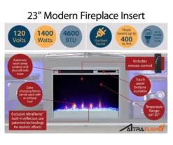 Newland White Electric Fireplace Console 12 Newland White Electric Fireplace Console -Living Room Furniture 810538184 5