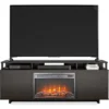 65" Himmel Espresso Electric Fireplace Console 2 65" Himmel Espresso Electric Fireplace Console -Living Room Furniture 810538249 3