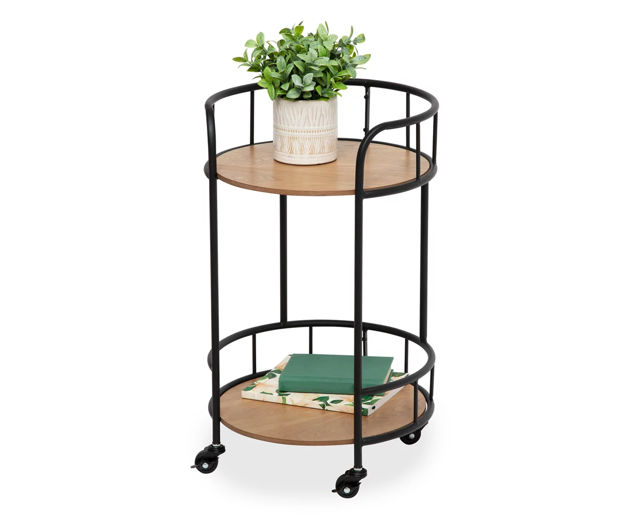 Rolling 2-Tier Side Table 3 Rolling 2-Tier Side Table