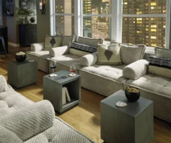 Bales Checkered Taupe Upholstered Accent Chair 38 Bales Checkered Taupe Upholstered Accent Chair -Living Room Furniture 810542299 16