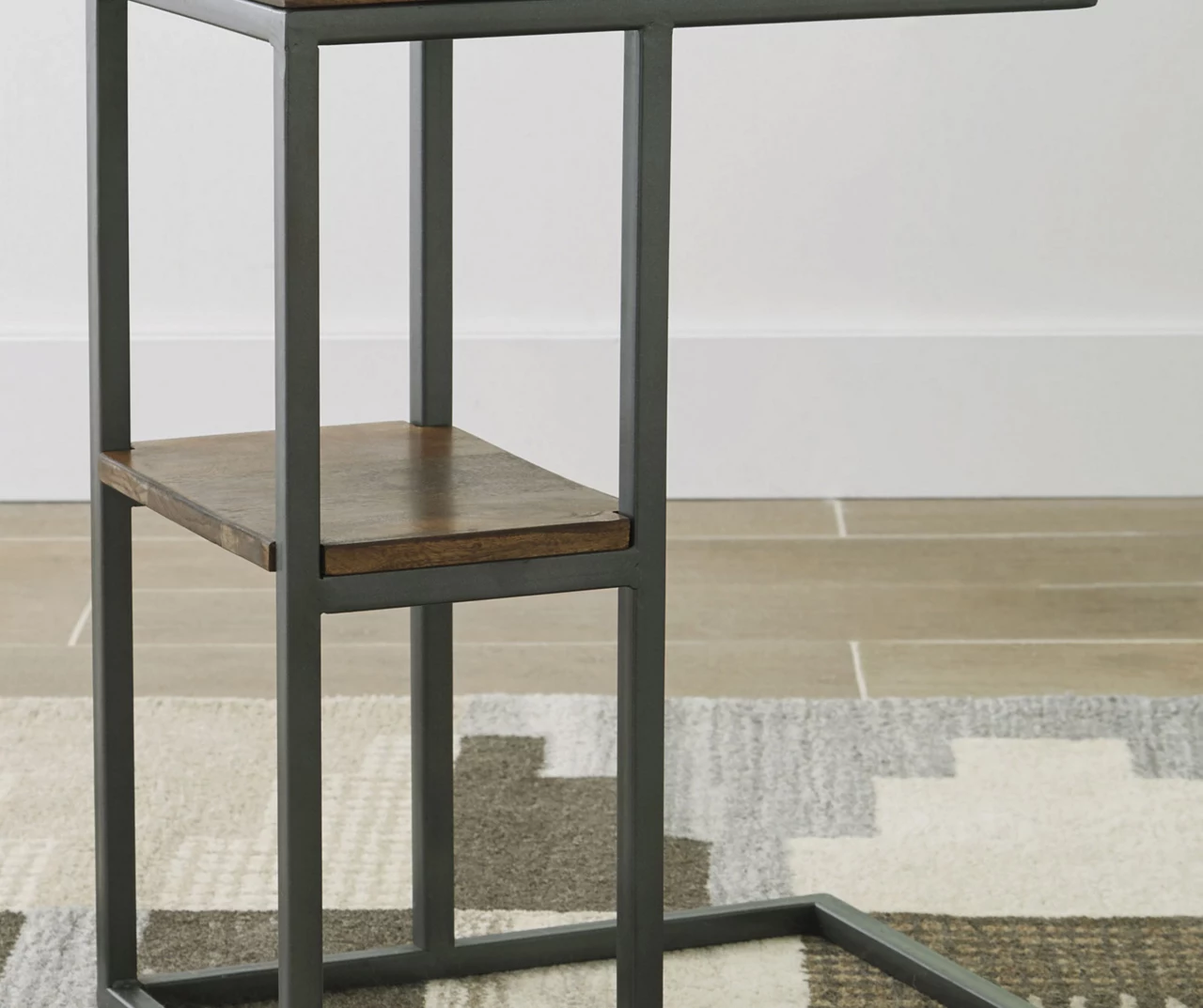 Forestmin Wood Cantilever Accent Table 4 Forestmin Wood Cantilever Accent Table - Image 2