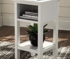 Signature Design By Ashley Marnville Accent Table With USB Ports -Living Room Furniture 810542308 1