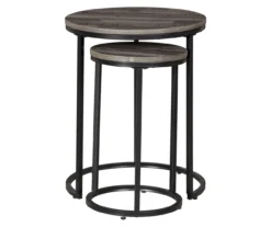 Briarsboro 2-Piece Nesting Accent Table Set -Living Room Furniture 810542311 2