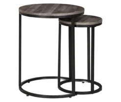 Briarsboro 2-Piece Nesting Accent Table Set -Living Room Furniture 810542311 3