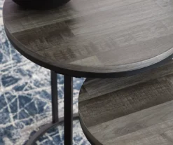 Briarsboro 2-Piece Nesting Accent Table Set -Living Room Furniture 810542311 4