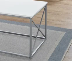 Monarch X Frame 3-Piece Occasional Table Set -Living Room Furniture 810542420 3