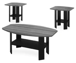Monarch 3-Piece Occasional Table Set 28 Monarch 3-Piece Occasional Table Set -Living Room Furniture 810542459 2