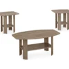 Monarch 3-Piece Occasional Table Set -Living Room Furniture 810542460 2