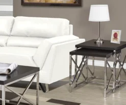 Monarch 2-Piece Nesting Accent Table Set -Living Room Furniture 810542484 1