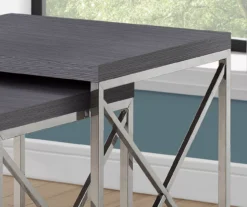 Monarch 2-Piece Nesting Accent Table Set -Living Room Furniture 810542487 3