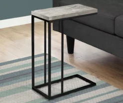 Monarch Reclaimed Wood Look C Side Table -Living Room Furniture 810542490 1