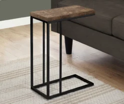 Monarch Reclaimed Wood Look C Side Table -Living Room Furniture 810542491 1