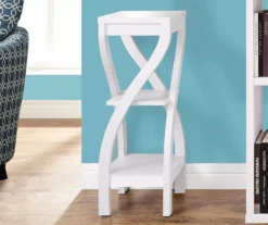 Monarch 3-Tier Twisted Leg Side Table -Living Room Furniture 810542509 1