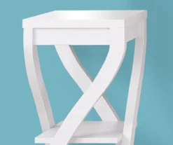 Monarch 3-Tier Twisted Leg Side Table -Living Room Furniture 810542509 3