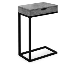 Monarch 1-Drawer C Side Table -Living Room Furniture 810542541 2