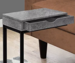 Monarch 1-Drawer C Side Table -Living Room Furniture 810542541 3