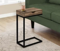 Monarch 1-Drawer C Side Table -Living Room Furniture 810542542 1