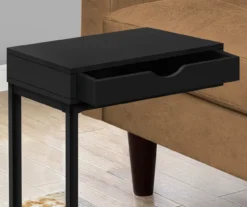 Monarch 1-Drawer C Side Table -Living Room Furniture 810542544 3