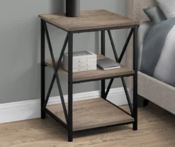 Monarch 3-Tier Accent Table -Living Room Furniture 810542547 2