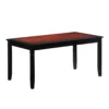 Shirley Black Cherry Transitional Wood Coffee Table -Living Room Furniture 810543142 1