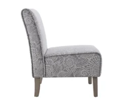 Jane Dark Gray Upholstered Coastal Slipper Chair 10 Jane Dark Gray Upholstered Coastal Slipper Chair -Living Room Furniture 810543303 4