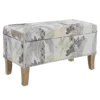Lisa Palm Tree Storage Ottoman 1 Lisa Palm Tree Storage Ottoman -Living Room Furniture 810543332 1
