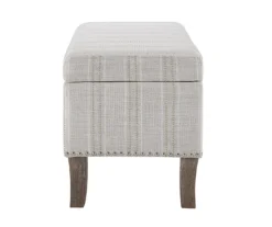 Lisa Railroad Striped Storage Ottoman 11 Lisa Railroad Striped Storage Ottoman -Living Room Furniture 810543333 5