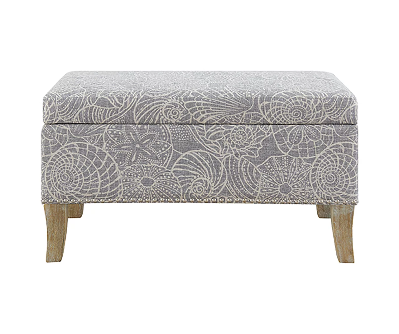 Lisa Seashell Storage Ottoman 5 Lisa Seashell Storage Ottoman - Image 3