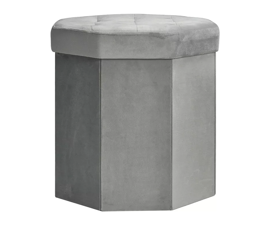 Real Living Geometric Storage Ottoman 3 Real Living Geometric Storage Ottoman